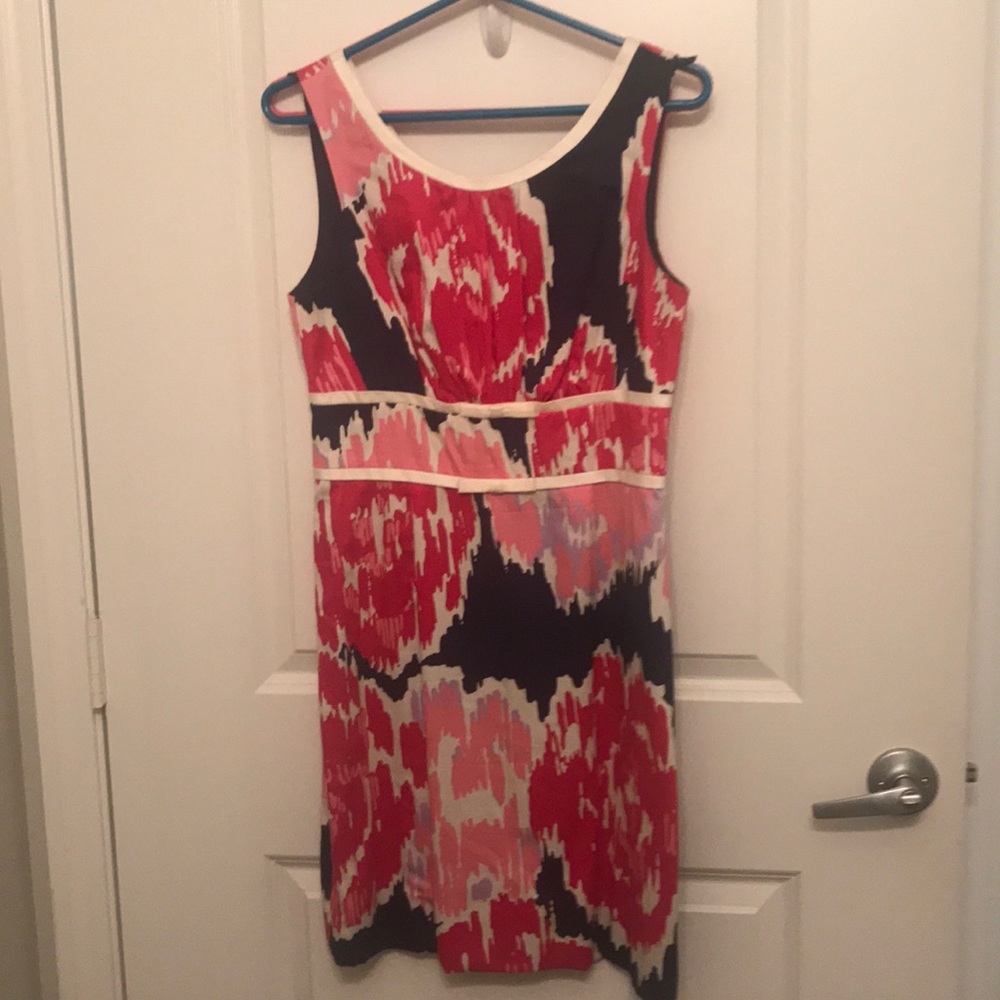 Lilly Pulitzer Navy/Pink Rose Dress